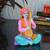 Rajasthani Musician Statue Playing Sitar