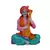 Rajasthani Musician Statue Playing Sitar