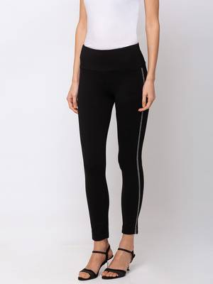 Sheczzar BLACK Color POYESTER Casual Regular Top 2