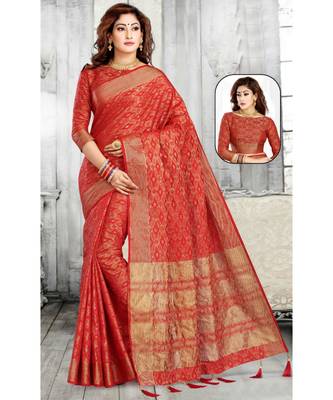 Roop Kashish Jacquard Silk saree 1