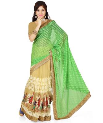 Roop Kashish georgette saree 1