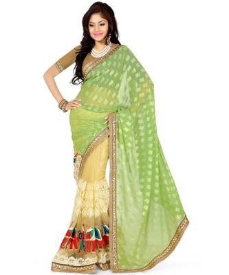 Roop Kashish georgette saree 1