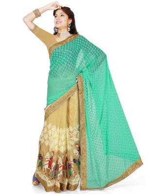 Roop Kashish georgette saree 1