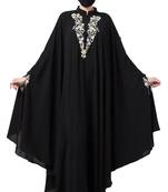 Musheco-Irani Kaftan With Chikan And Zari Embroidery Work