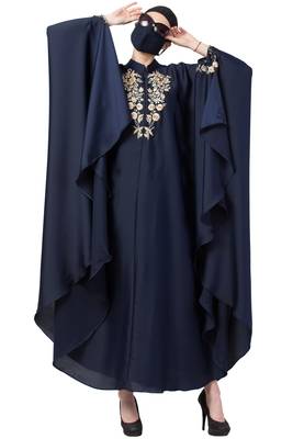 Musheco-Irani Kaftan With Chikan And Zari Embroidery Work 2