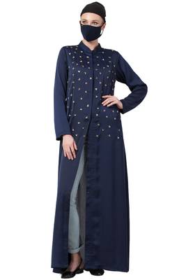 Musheco-Modest Dress With Hand Work Embellishments 2