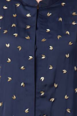 Musheco-Modest Dress With Hand Work Embellishments 6
