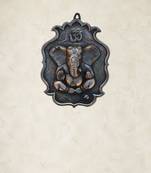Metal Wall Handing of Lord Ganesha with Om