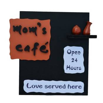 Wooden Mom's Cafe Wall Hanging 2