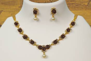 Flower Necklace Set 1