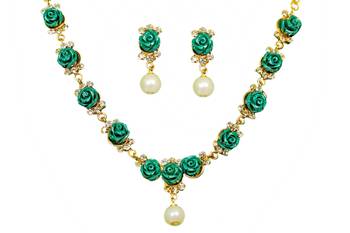 Flower Necklace Set 3
