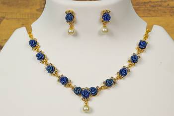 Flower Necklace Set 1