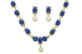 Flower Necklace Set 3