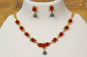 Flower Necklace Set 1