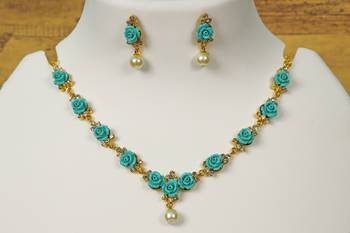 Flower Necklace Set 1