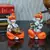 Set of 2 Ganesha Playing Dholak and Flute
