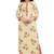 Pureint Women's Rayon Printed Kurta set with pant