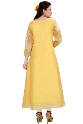 Pureint Women's Rayon Printed Kurta set with pant 5