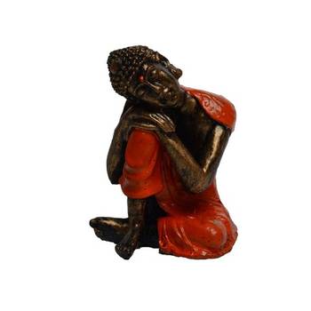 Multicolor Polyresin Buddha Statue 3