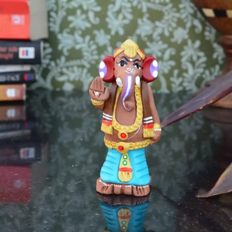 Teracotta Lord Ganesha in Lungi