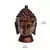 Metal Meditating Buddha Head