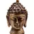 Metal Meditating Buddha Head