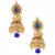 Blue jhumkas