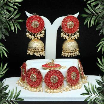 Red necklace-sets 1