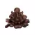 Metal Lord Ganesha on Flower - Brown