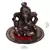 Metal Pagdi Lord Ganesha on Round Base - Brown