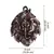 Metal wall hanging of Lord Ganesha Head on Creative Leaf