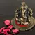 Metal Pagdi Lord Ganesha on Round Base