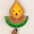Papier-Mache Embossed Tilak Design 5 Hooks Key holder