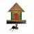 Papier-Mache Traditional Village Hut 5 Hooks Key holder