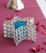 Glimmery Star Shape Crystal Tea Light Holder