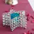 Glimmery Star Shape Crystal Tea Light Holder