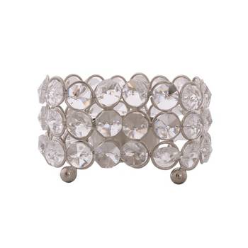 Love Moments Heart Shape Crystal Tea Light Holder 2