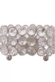 Love Moments Heart Shape Crystal Tea Light Holder