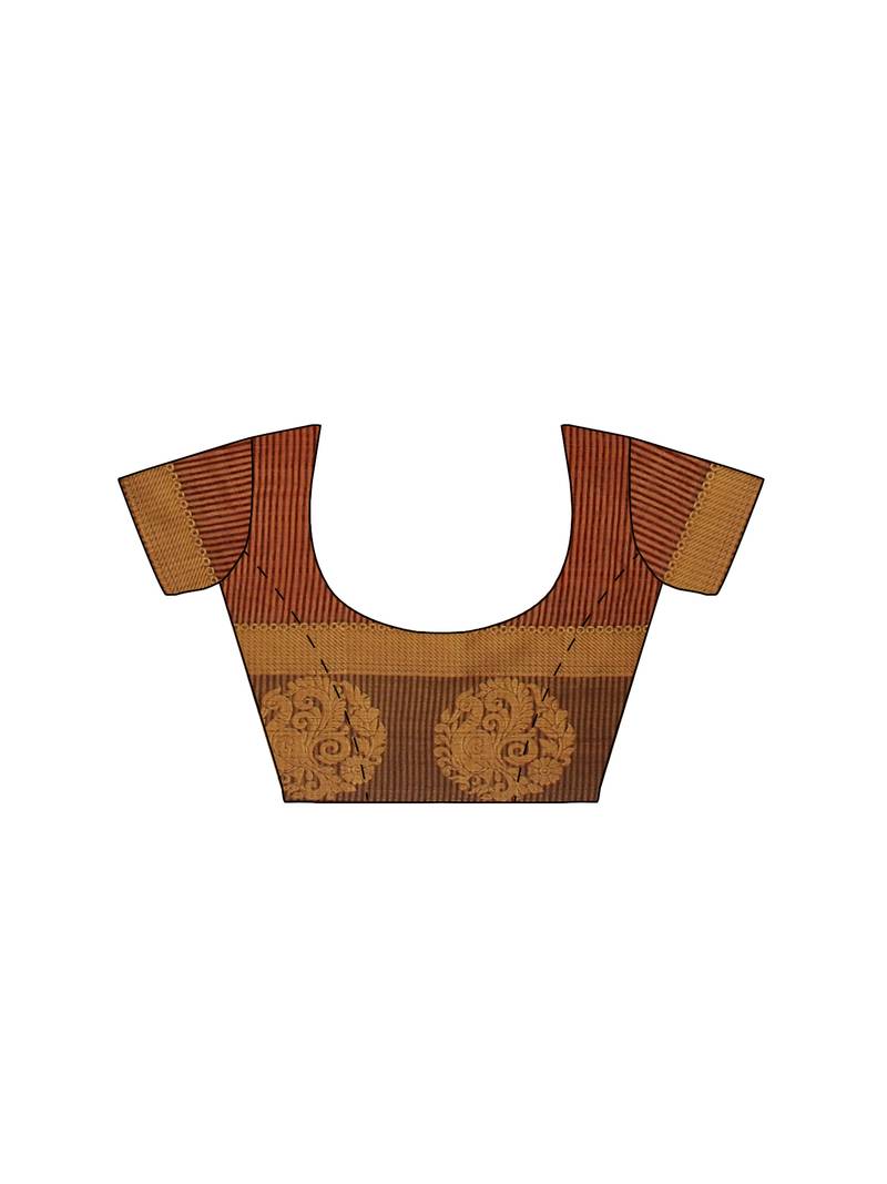 Mimosa Kanjivaram Style Art Silk Saree Color :  Pink