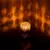 Love Moments Square Shape Crystal Tea Light Holder with Stand