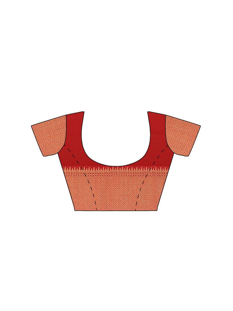 Mimosa Faux Kanjivaram Style Art Silk Saree Color :  Green