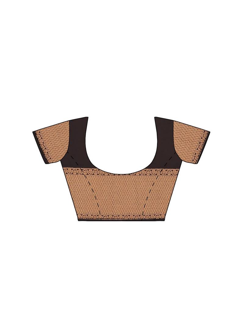 Mimosa Kanjivaram Style Art Silk Saree Color :  Mustard Yellow