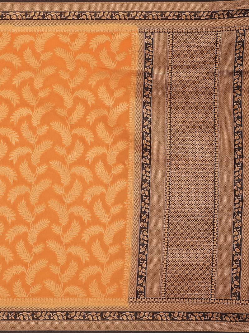 Mimosa Kanjivaram Style Art Silk Saree Color :  Mustard Yellow