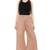 Purple printed cotton palazzo-pants