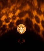 Love Moments Oval Shape Crystal Tea Light Holder with Stand