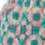 Blue printed cotton palazzo-pants