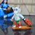 Polyresin Ganesha with Luggage on Vacation Showpiece