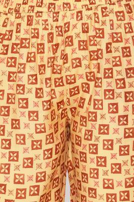 Ardozaa Women's Rayon Printed Straight Kurta (Yellow) 5