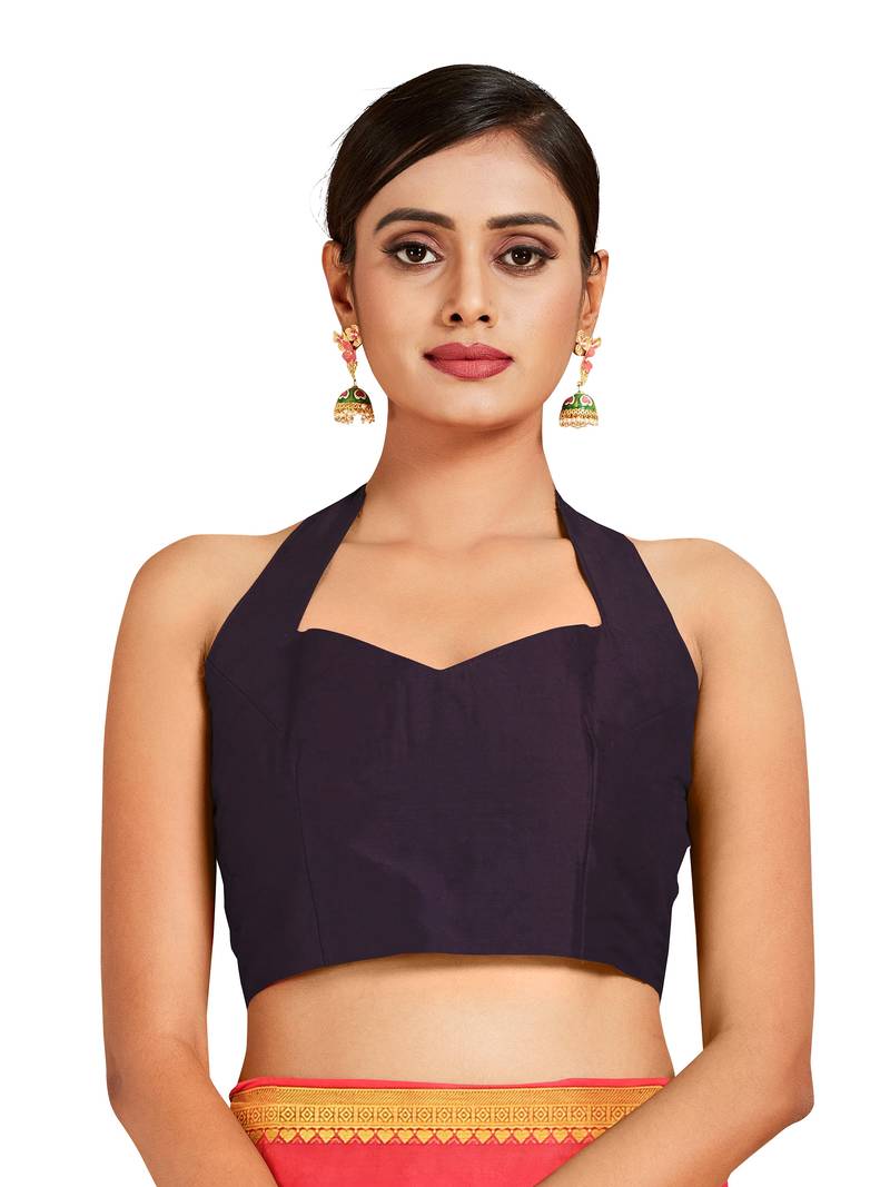 Mimosa Mysore Silk Style Crepe Saree Color :  Pink