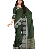Mimosa Kanjivaram Style Art Silk Saree Color :  Green